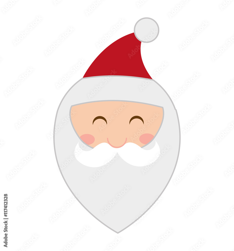 santa claus character icon santa claus character icon