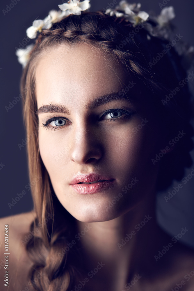 Slavic beauty girl Stock Photo | Adobe Stock
