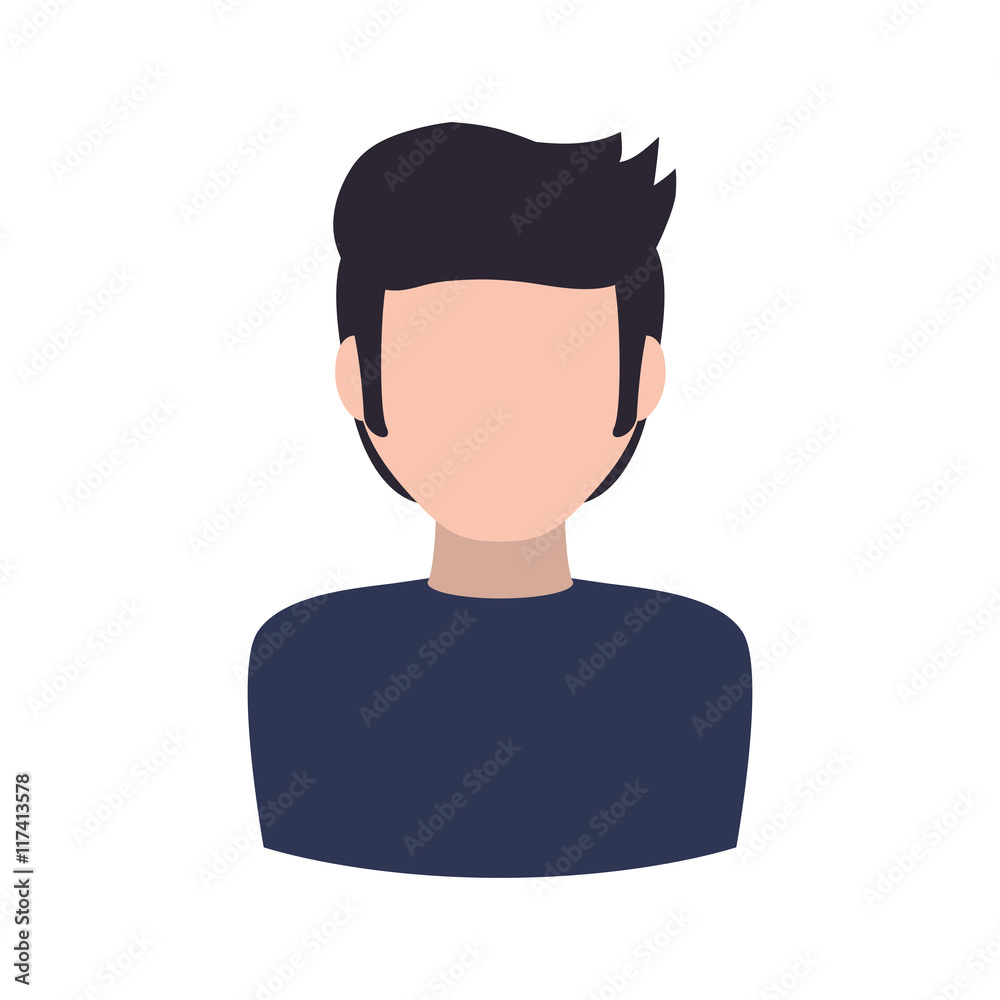 Man male avatar person people icon. Isolated and flat illustration. Vector graphic Man male avatar person people icon. Isolated and flat illustration. Vector graphic