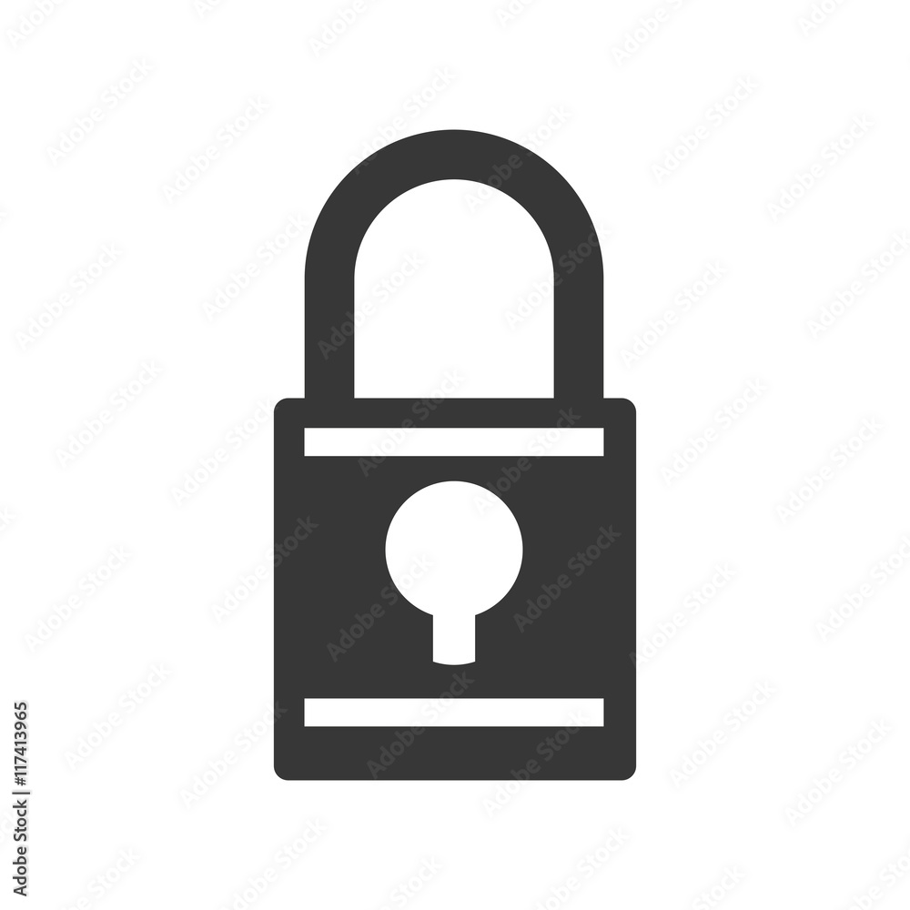 padlock security system insurace protection icon. Isolated and flat illustration. Vector graphic padlock security system insurace protection icon. Isolated and flat illustration. Vector graphic