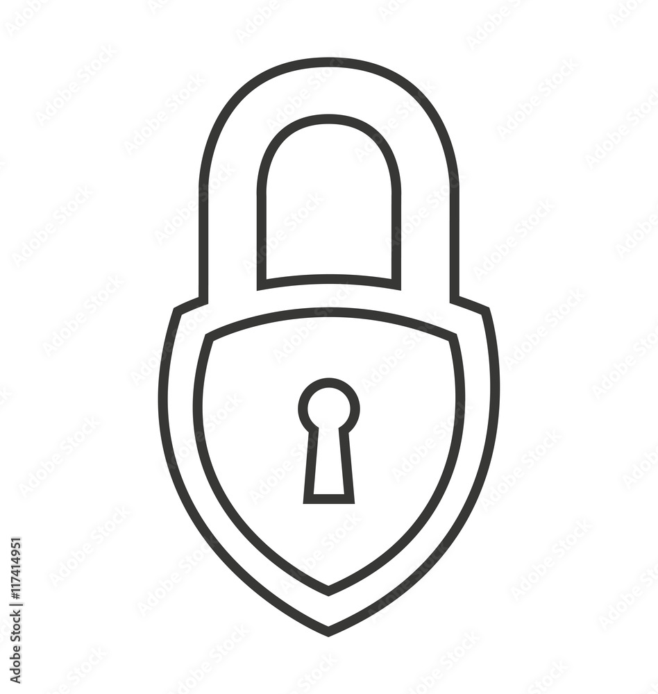 safe secure padlock security isolated icon safe secure padlock security isolated icon