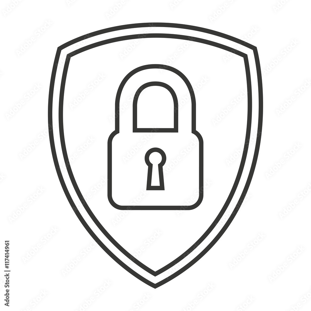 safe secure padlock security isolated icon safe secure padlock security isolated icon