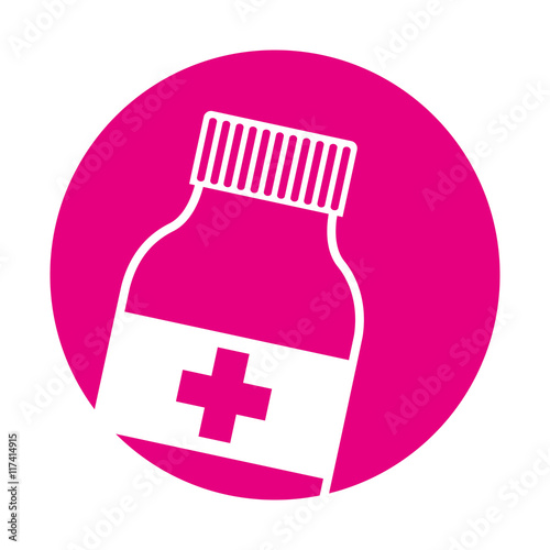 bootle drugs isolated icon