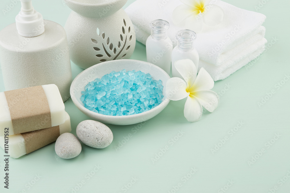 beautiful composition of spa treatment setting concept on light beautiful composition of spa treatment setting concept on light