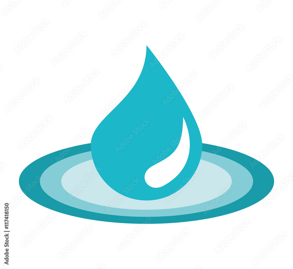 drop water symbol icon