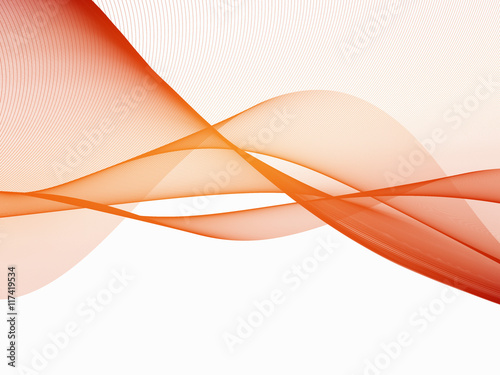 Orange Clean abstract background