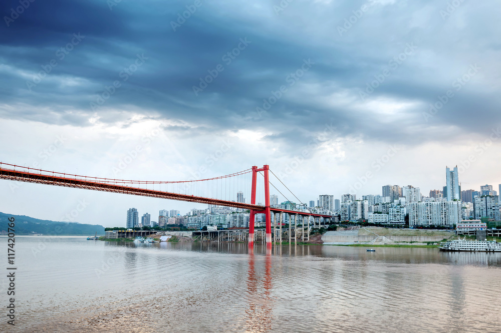 Fototapeta premium China Chongqing Urban Landscape