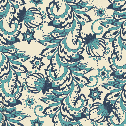 floral pattern. seamless vector background