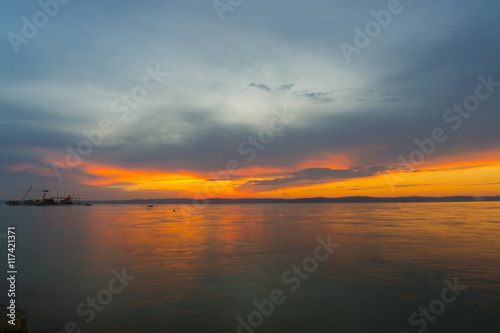 Sunset at the Golden Beach © belizar