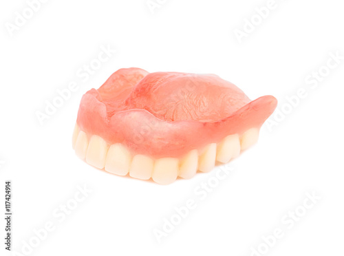 Set of false teeth