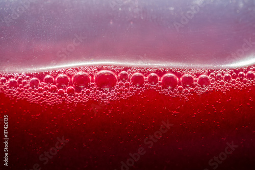 Close-up image of juice