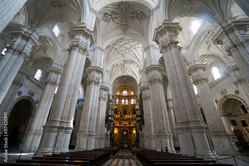 Fototapeta Naklejka Na Ścianę i Meble -  Cathedral of Granada, Spain