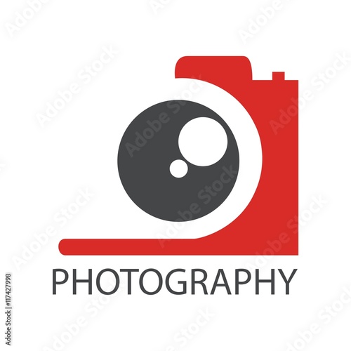 Design logo photography icon vector