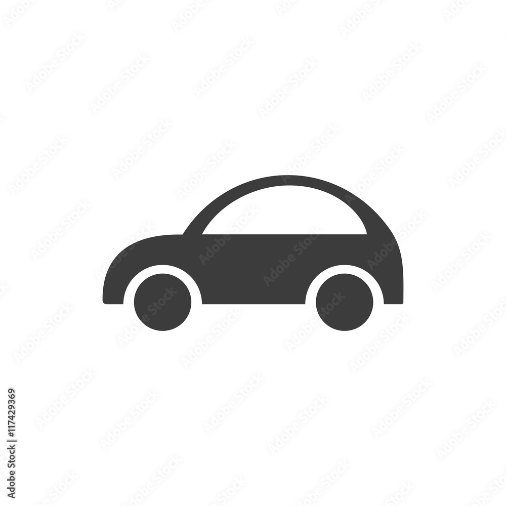 Car Vector isolated on white background.