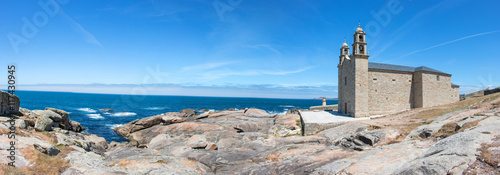 Santuario da Virxe da Barca Muxía (Mugía) Galicien (Galicia) Spanien (España) Costa da Morte  photo