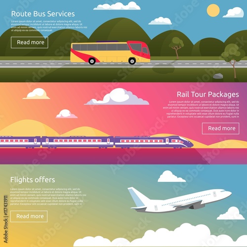 Transport banners