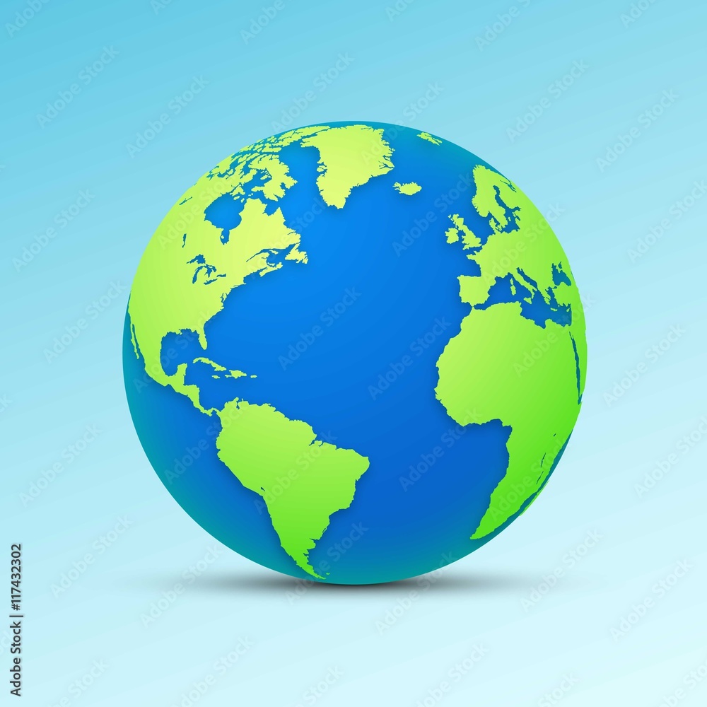 Fototapeta premium Globe icon