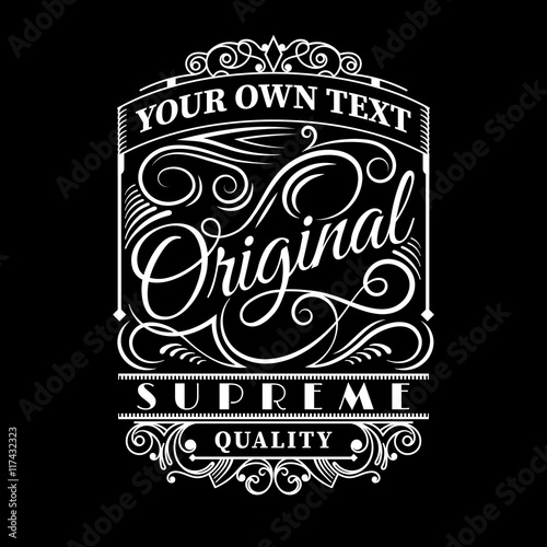 Ornamental quality badge