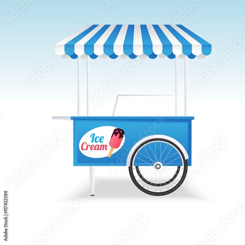 Ice cream cart