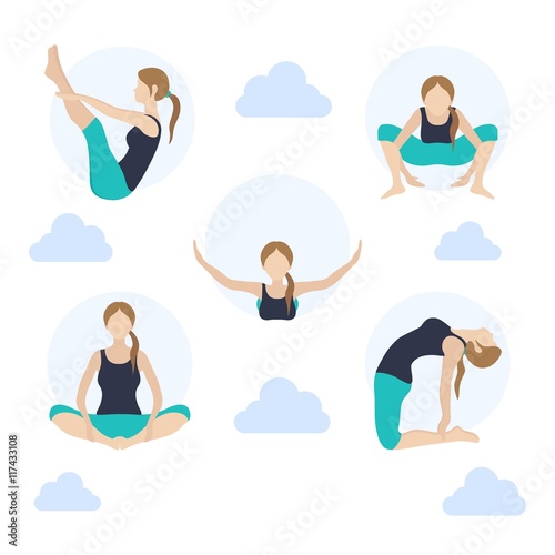 Yoga poses