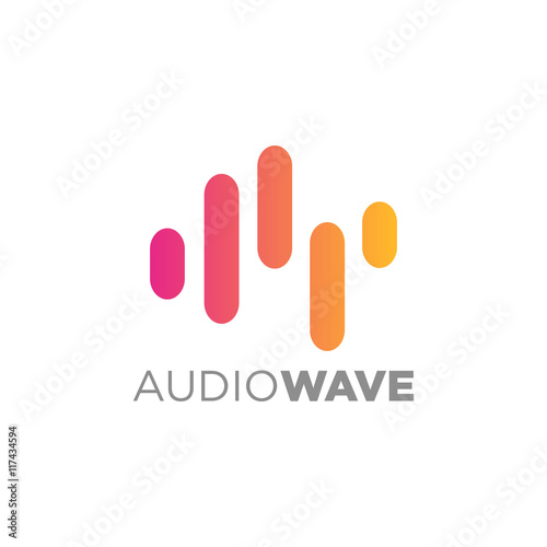 Colorful Abstract Line, Audio Technology