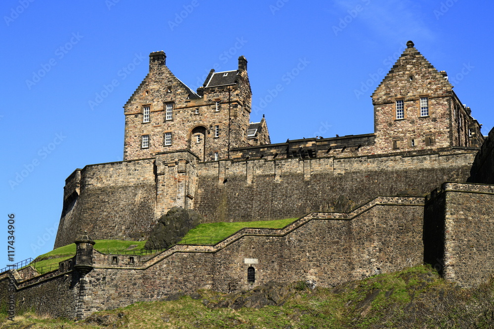 Edinburgh castle, Scotland, United Kingdom