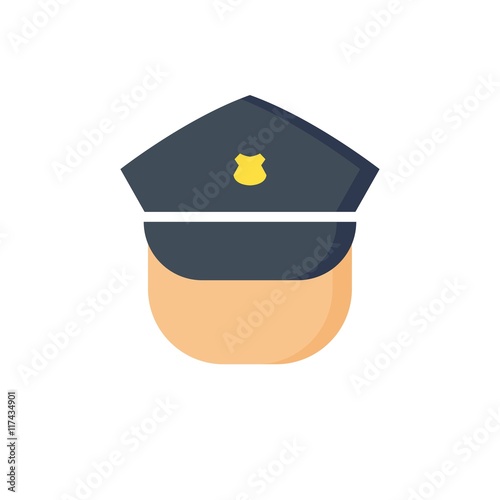 crime logo icon vector