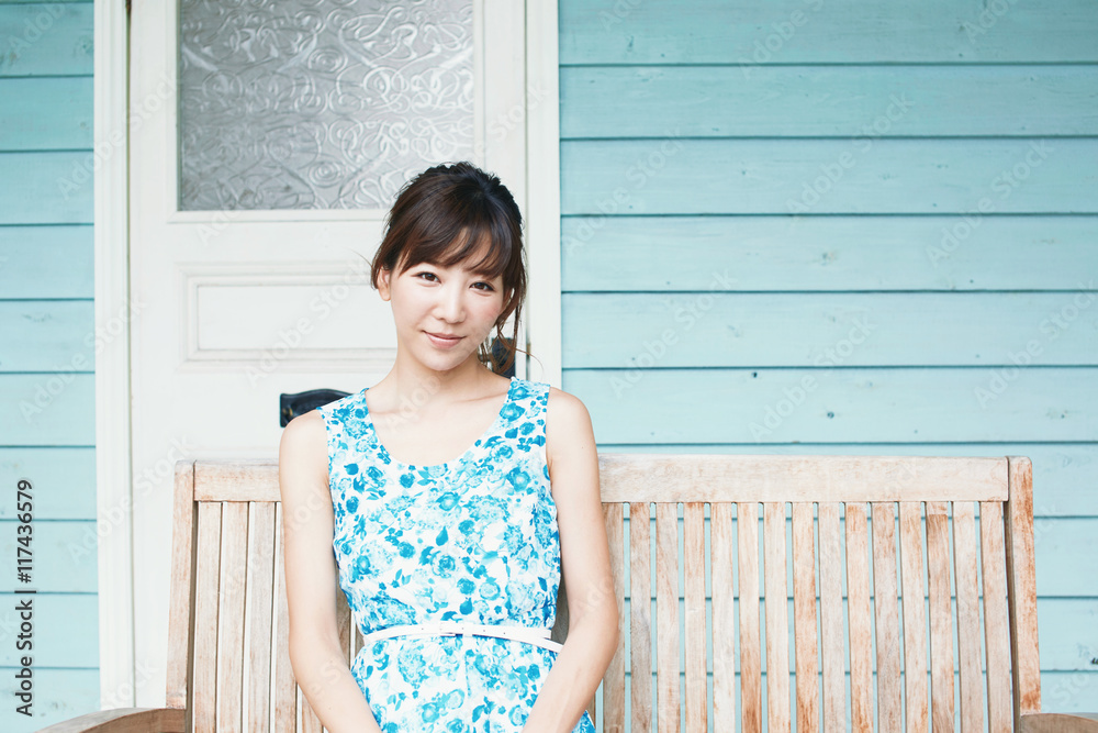 爽やかな女性 爽やかな女性