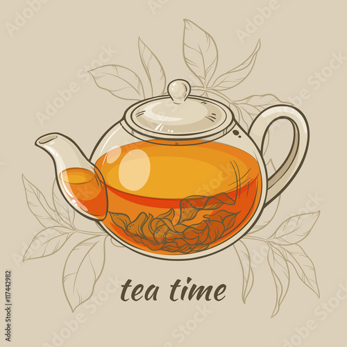 glass teapot