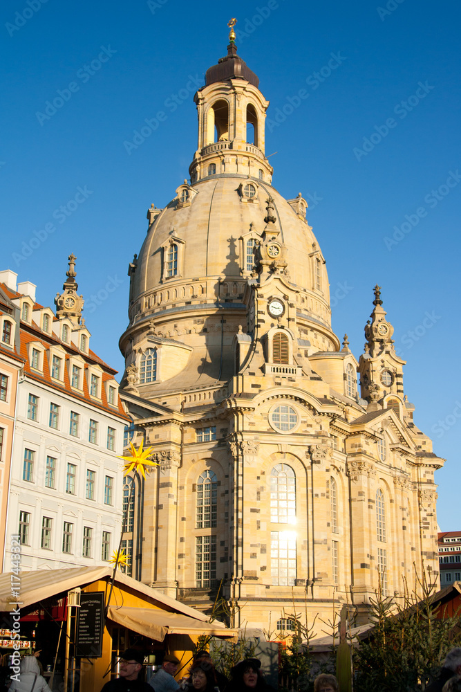 Church of Our Lady in Dresden. Germany