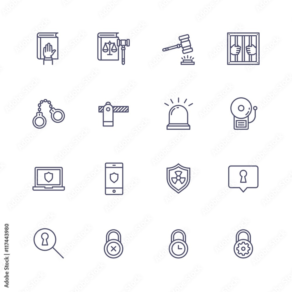 Security icons Security icons