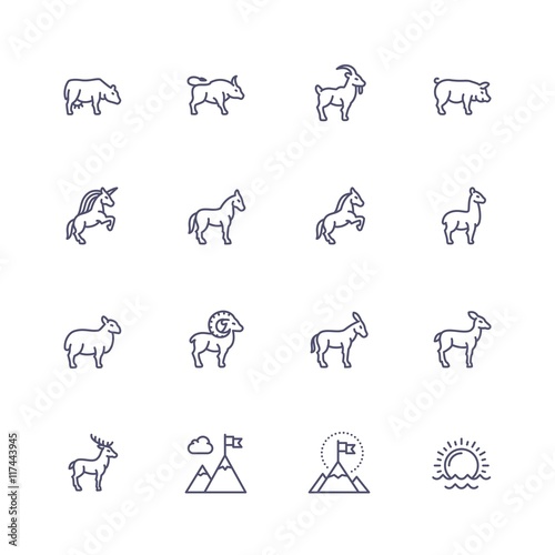 Animals icons © icojam