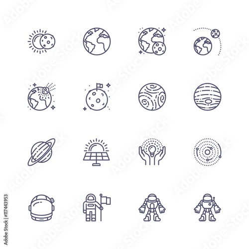 Space icons
