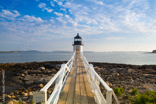 Photos Marshall Point Light at sunset