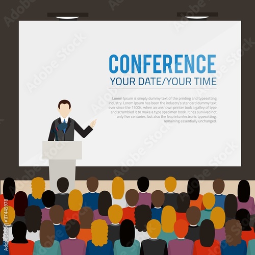 Conference banner template