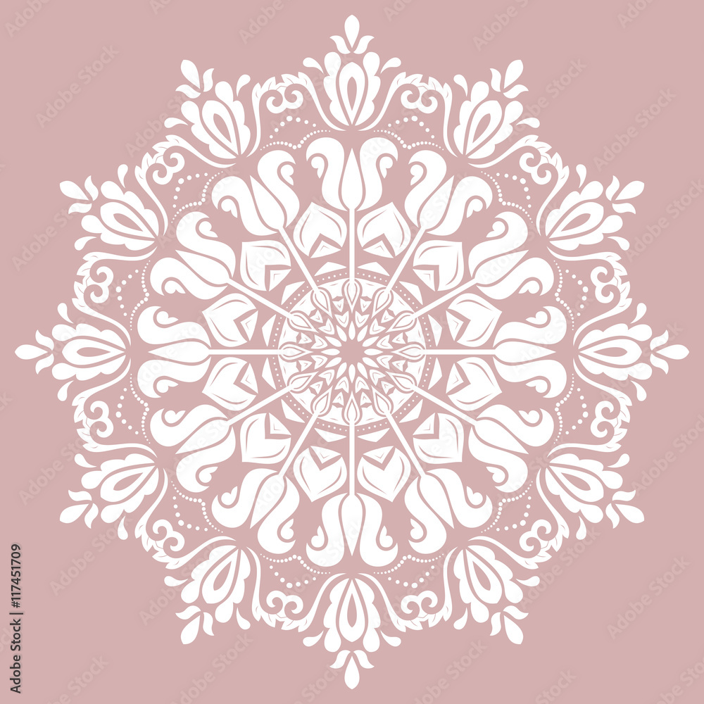 Elegant Vector Ornament in the Style of Barogue Elegant Vector Ornament in the Style of Barogue
