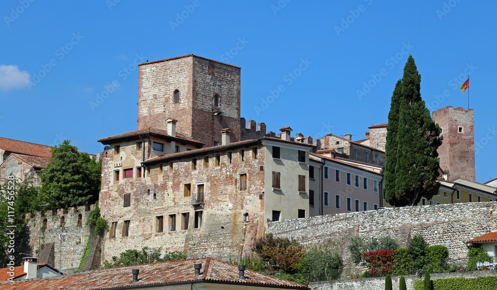 Castle of the city of Bassano City