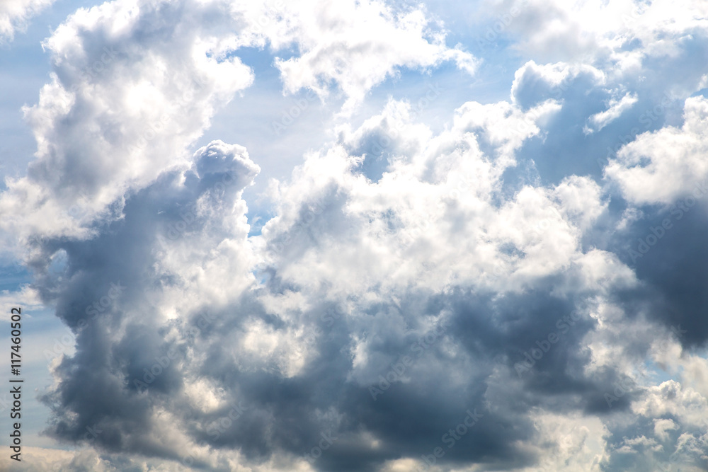 Obraz premium the clouds in the sky