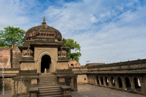 Exterior shots of Ahilya fort Maheshwar  photo