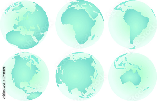 World continents