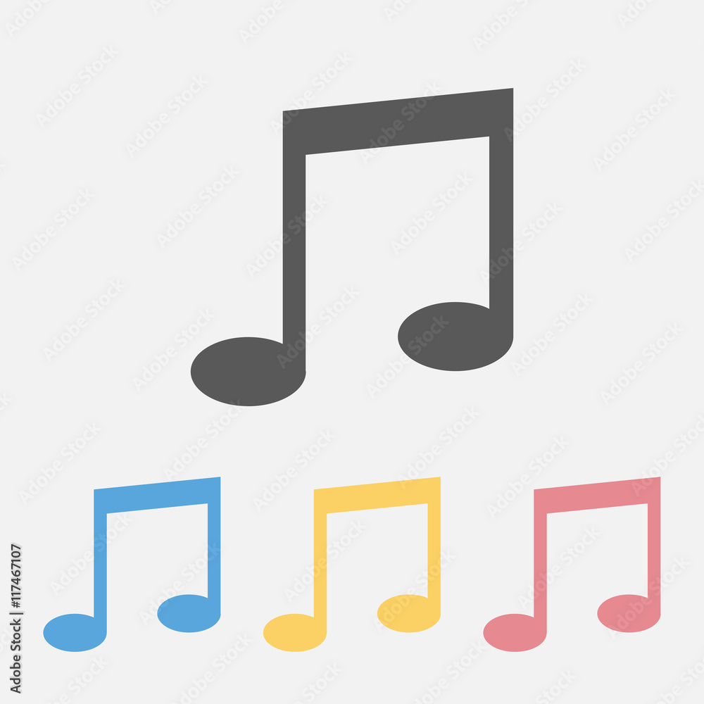 music note icon music note icon