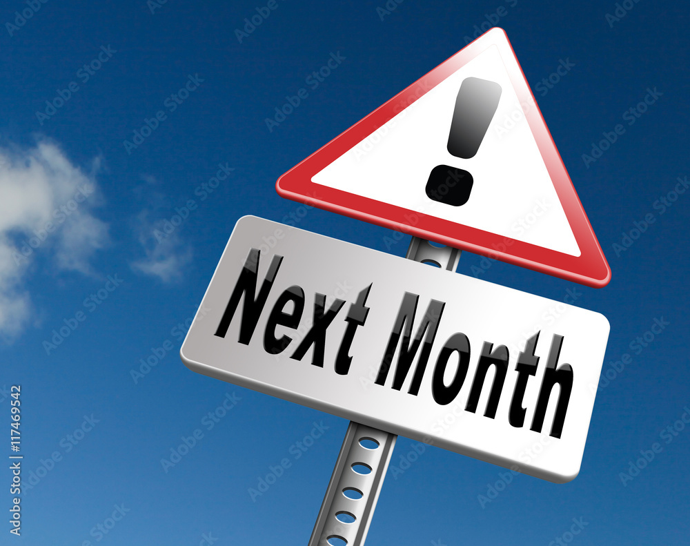 next month coming soon next month coming soon
