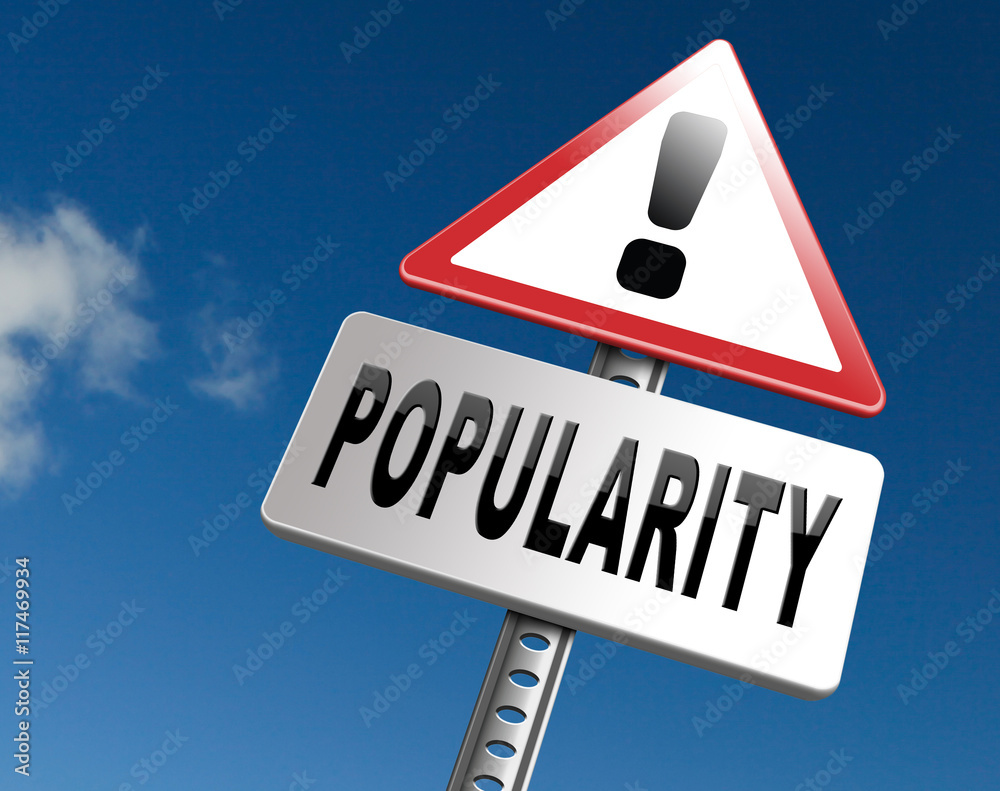 popularity