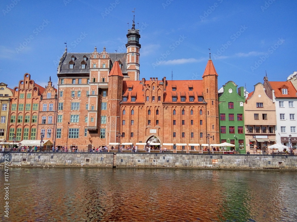 Buildings in Gdańsk