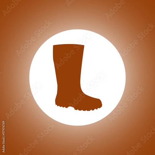Boot vector icon