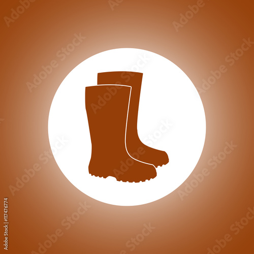 Boot vector icon