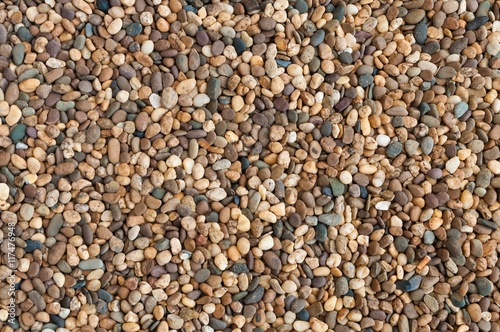 pattern of gravel stone