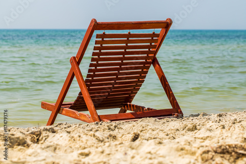 chair on the beach, summer holiday,