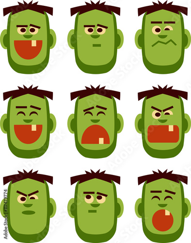 Halloween emoticons