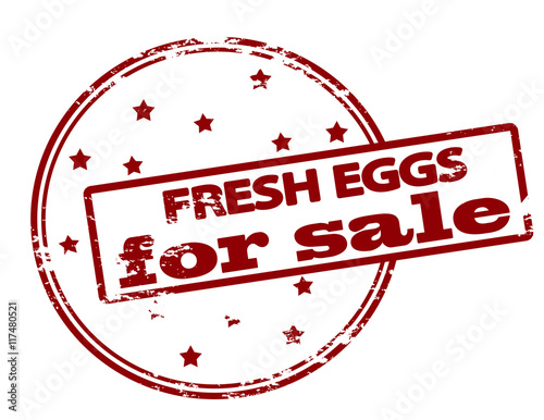Fresh eggs for sale